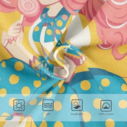 KLL Lollipop Girl Little Boys Pure Cotton Athletic Underwear Cute Children Undies3