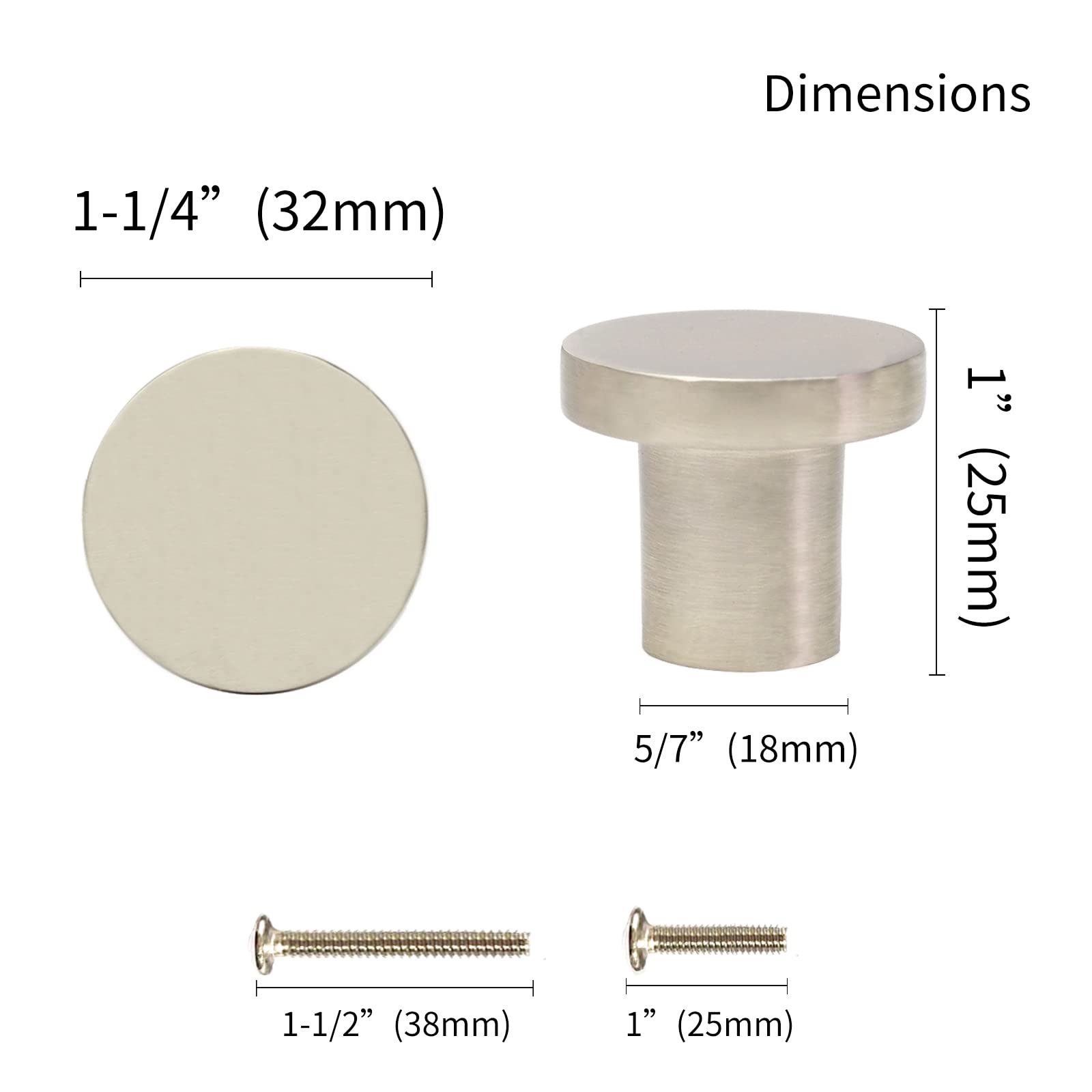 KHTUMEWARE-88478SN Brushed Nickel Cabinet Pulls CTC 10 in (256 mm) in Brushed Nickel — KHTUMEWARE