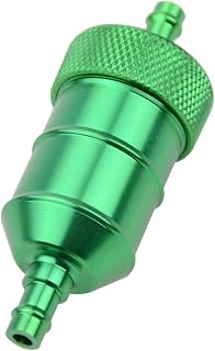 GOOFIT Filtro de Combustible de Aluminio reemplazo para minicicicletas de Bolsillo reemplazo para Motocicleta ATV Dirt Bike Pit Bike Verde