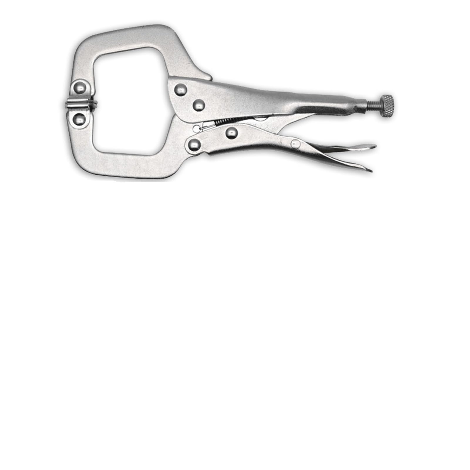 Alicates de bloqueo en forma de C Abrazaderas de sujeción en forma de C for soldadura de acero al carbono, multifuncionales, con agarre y bloqueo, herramienta manual de carpintería, 1-5 unidades(8PCS)