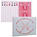 Ellusionist Magic Tricks Set - Any Thought of Card to Pocket Magic Tricks | Ultimate Card Tricks Gift for Teen, Adult, Beginner & Professional Magicians | Street Illusions | Starter Props Box