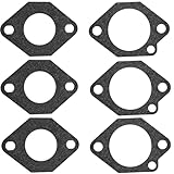 3 Pack Carburetor Rebuild Diaphragm Gasket for Kawasaki FE290 FE350 Engine Golf Gas Club Car DS Precedent Turf Carryall Industrial Carts 1016438 1016439 1016440 1016441-6pcs