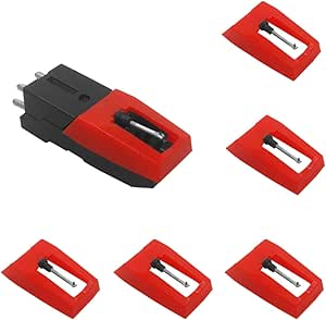 2 Aghi Diamantati Per Giradischi - Compatibile Con Crosley, Ion, Jensen, Victrola, Teac E Altri - Foto 5