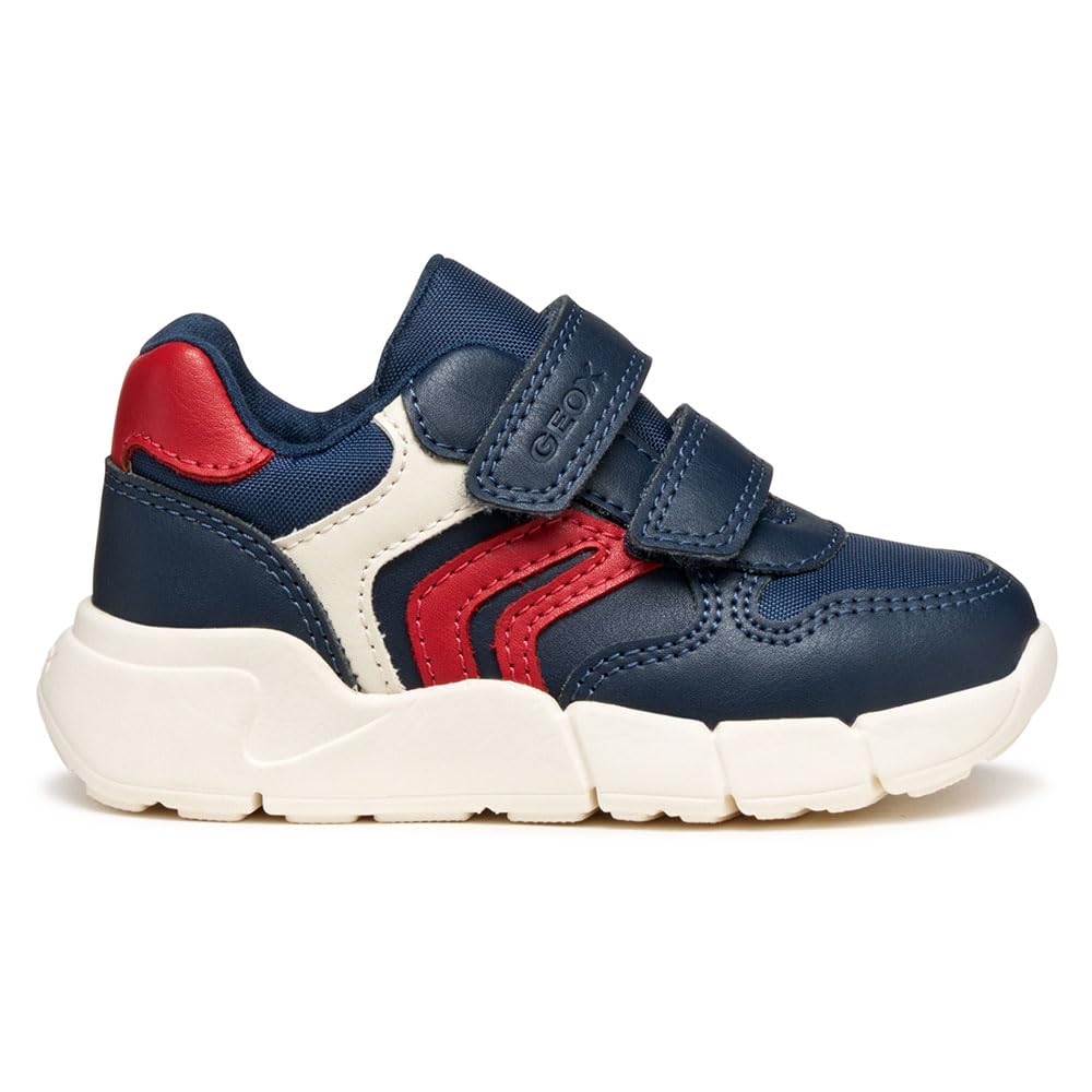 Geox Baby B Flexyper Mini Boy Sneakers Navy/Red 24_EU