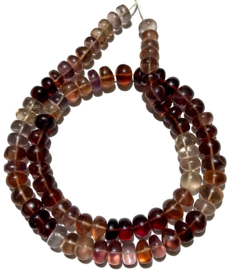 Multi-spinelles naturelles perles rondes lisses de 7-8 mm pour création de collier