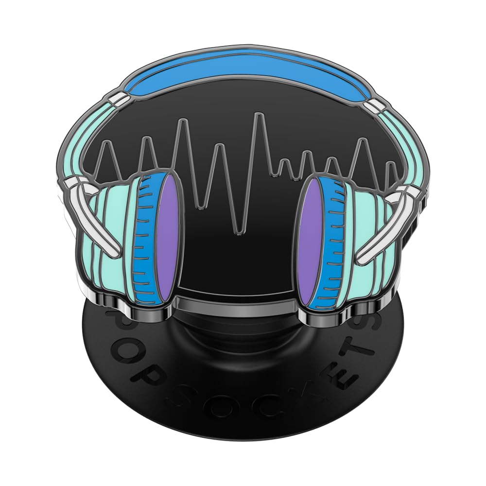 PopSockets: ​​​​Phone Grip with Expanding Kickstand, Adhesive Grip, Enamel - Wired In