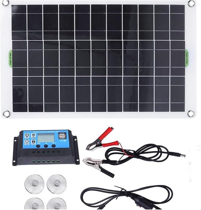 Cargador solar portátil de 100W que soluciona la falta de energía en acampadas largas