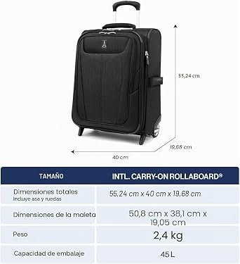 Travelpro Maxlite 5 - International Expandable Carry-on Suitcase