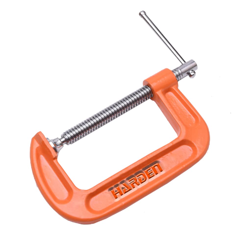 Harden 3" Professional Alloy Steel G Clamp C Clamp, High Grade Iron Casting - 600201 (B09J3MWX8D) Amazon Price History, Amazon Price Tracker