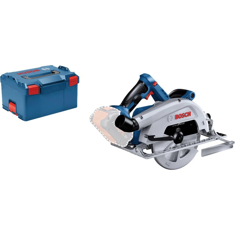 Bosch Professional Biturbo Sega Circolare A Batteria Gks 18V-68 C (Batterie E Caricabatterie Non Incl., 1 Lama, Guida Parallela, In L-BOXX 238)-image