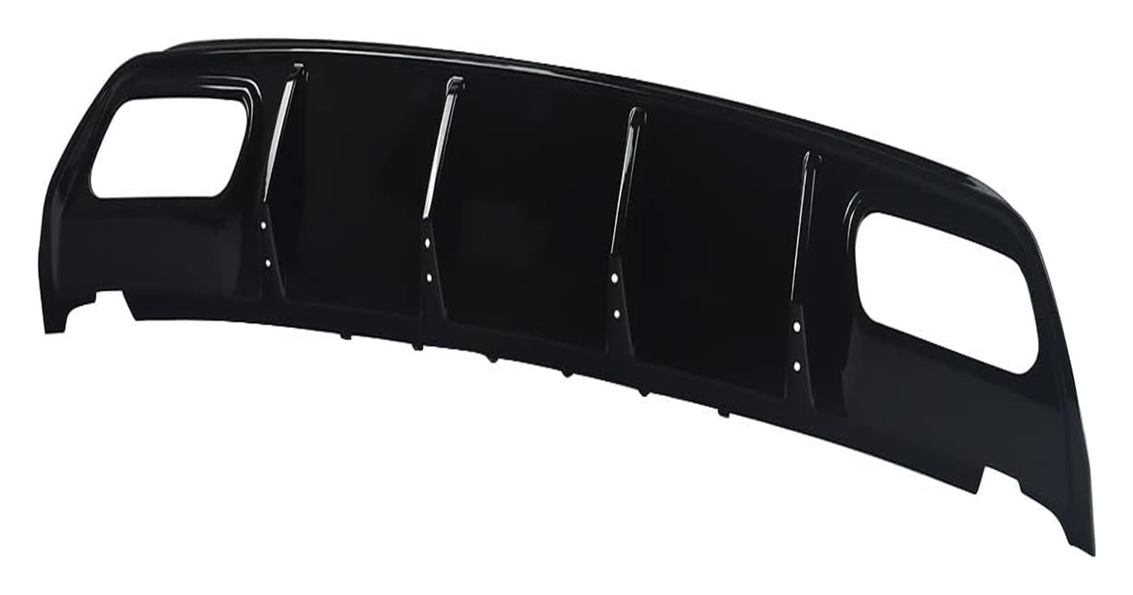 Difusor Trasero Para Mercedes Clase A W176 2012-2018 - ABS Negro, Estilo Deportivo | Mejora Aerodinámica Y Apariencia