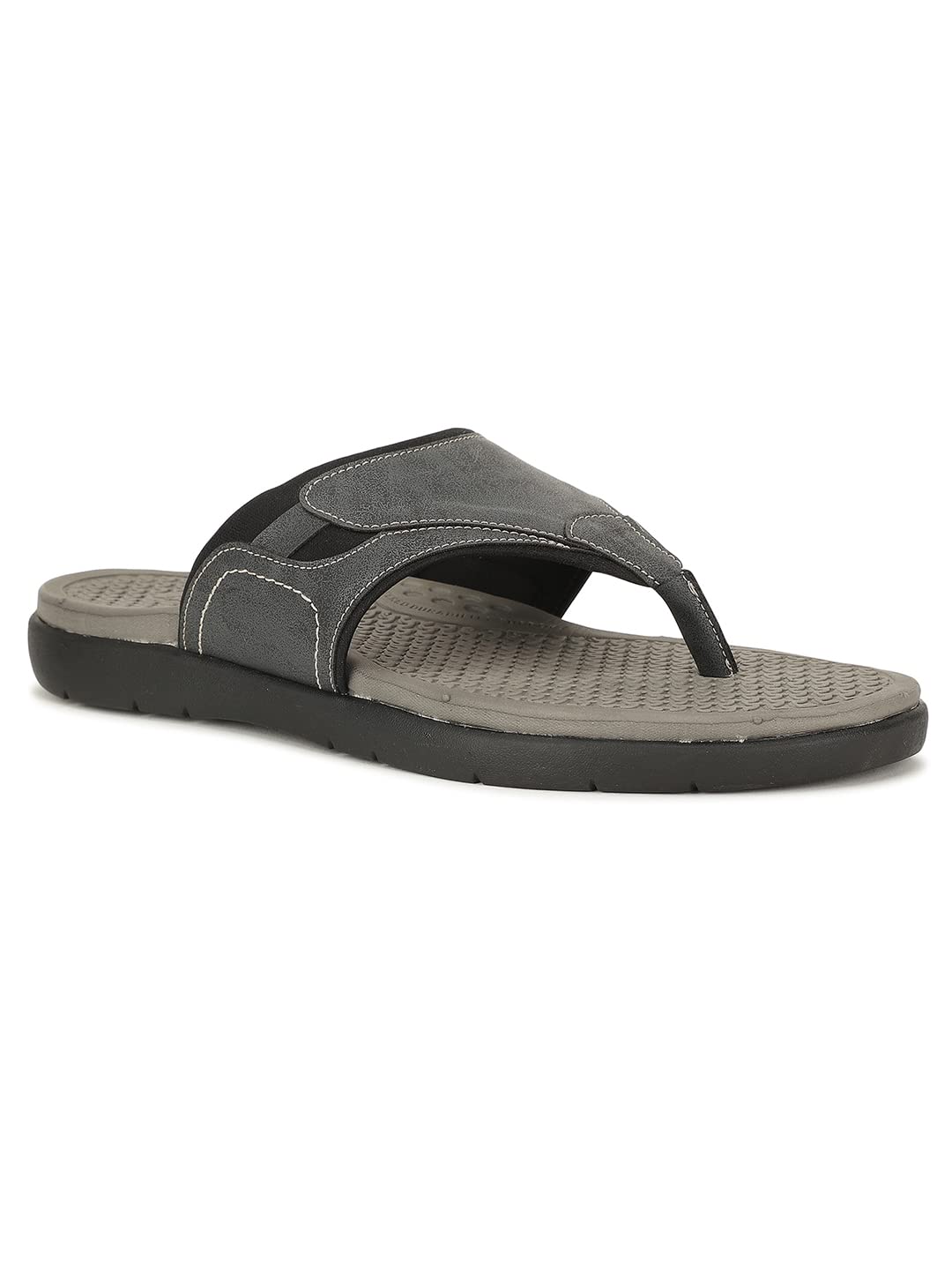 Men Otis Thong Sandals, Black,