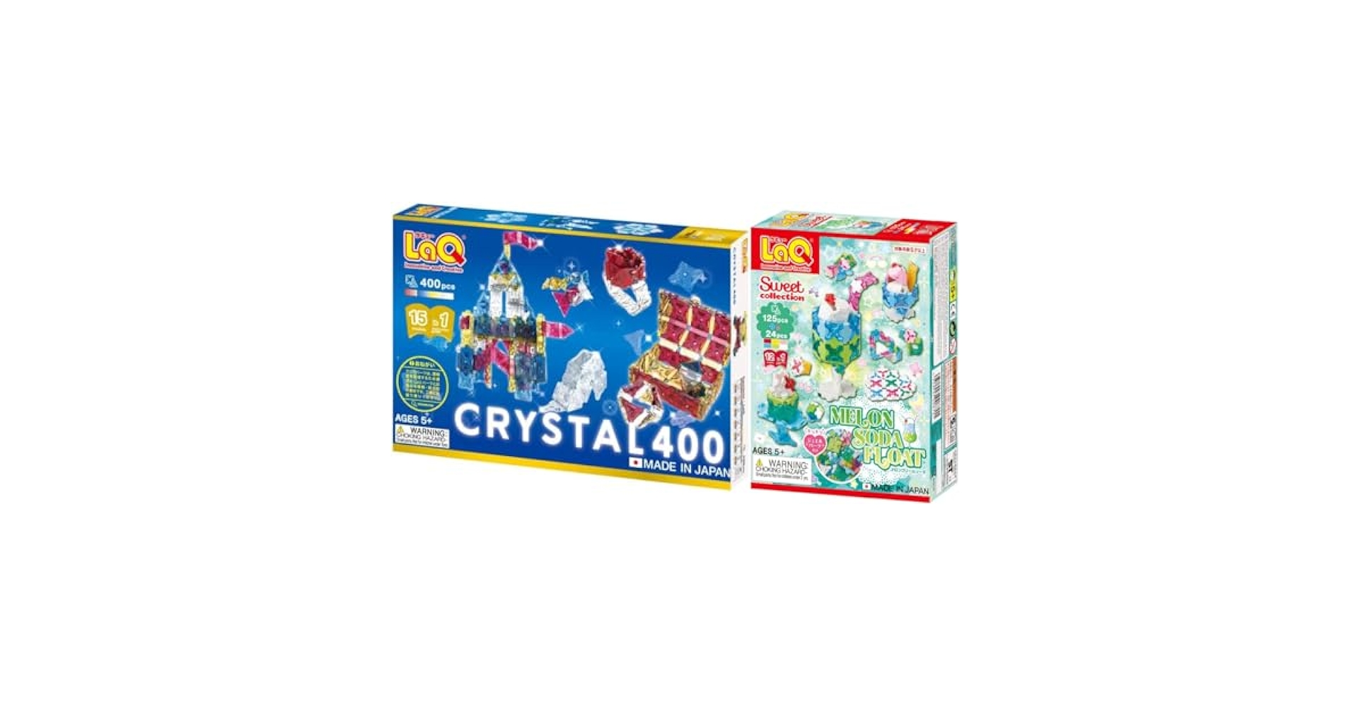 LaQ ラキュー ボーナスセット クリスタル400 計2208ピース 約1kg LaQ ラキュー ボーナスセット クリスタル400 計2208ピース 約1kg