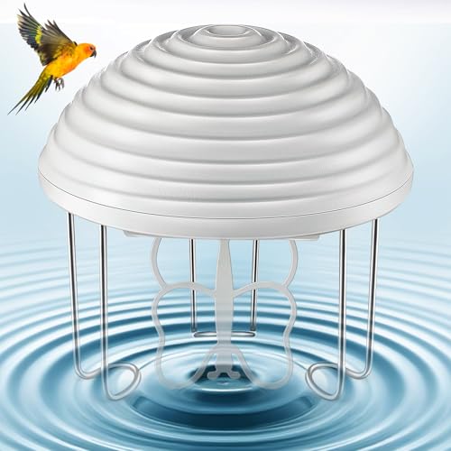 Hohean Water Agitator for Bird Bath, Battery Powered Birdbath Water Circulator & Bubbler, Waterproof and Quiet, Energy Saving Bird Bathtub Mixer for Patio, Garden, Pond Decoration