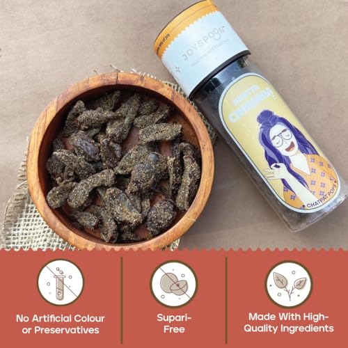 Image of Joyspoon Pachak Amla & Khatta Chhuara Mukhwas | Supari-Free Mouth Freshener | No Artificial Colors or Preservatives | After-Meal Digestive Snack |100g Pack of 2