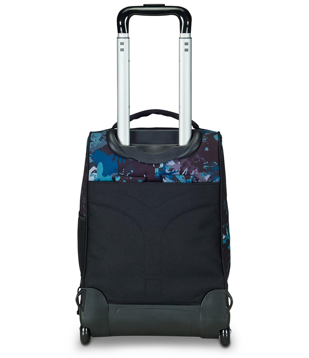 Mitama Trolley DR Scuola Desert Blue,Con Mega Scomparto e Doppia Maniglia, Nero e Blu, Scuola Elementare e Tempo Libero, Bambino Ragazzo