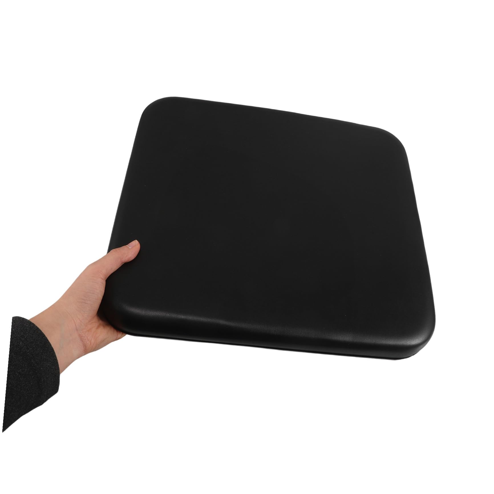 ORFOFE Cojín para Asiento de Andador para Ancianos de Pu Transpirable con Soporte Antideslizante y Plegable Adecuado para Uso en Interiores y Viajes