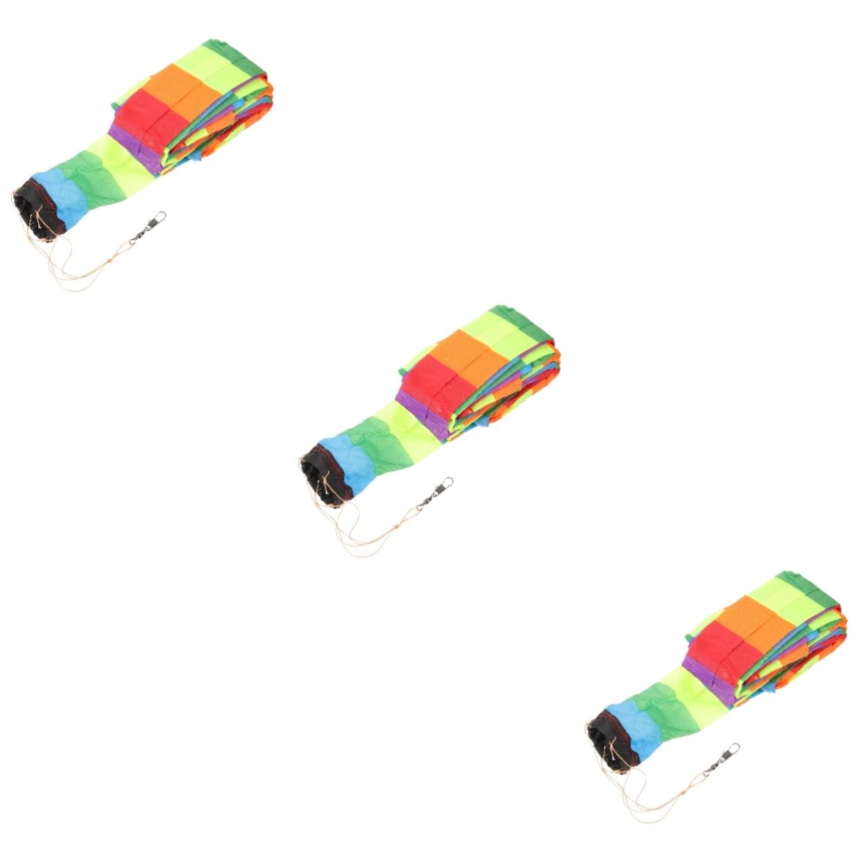 KESYOO 3pcs Kite Tail Streamers Floating Turning Kite Tails Kit Attachments for Drone Decorations Eye-catching
