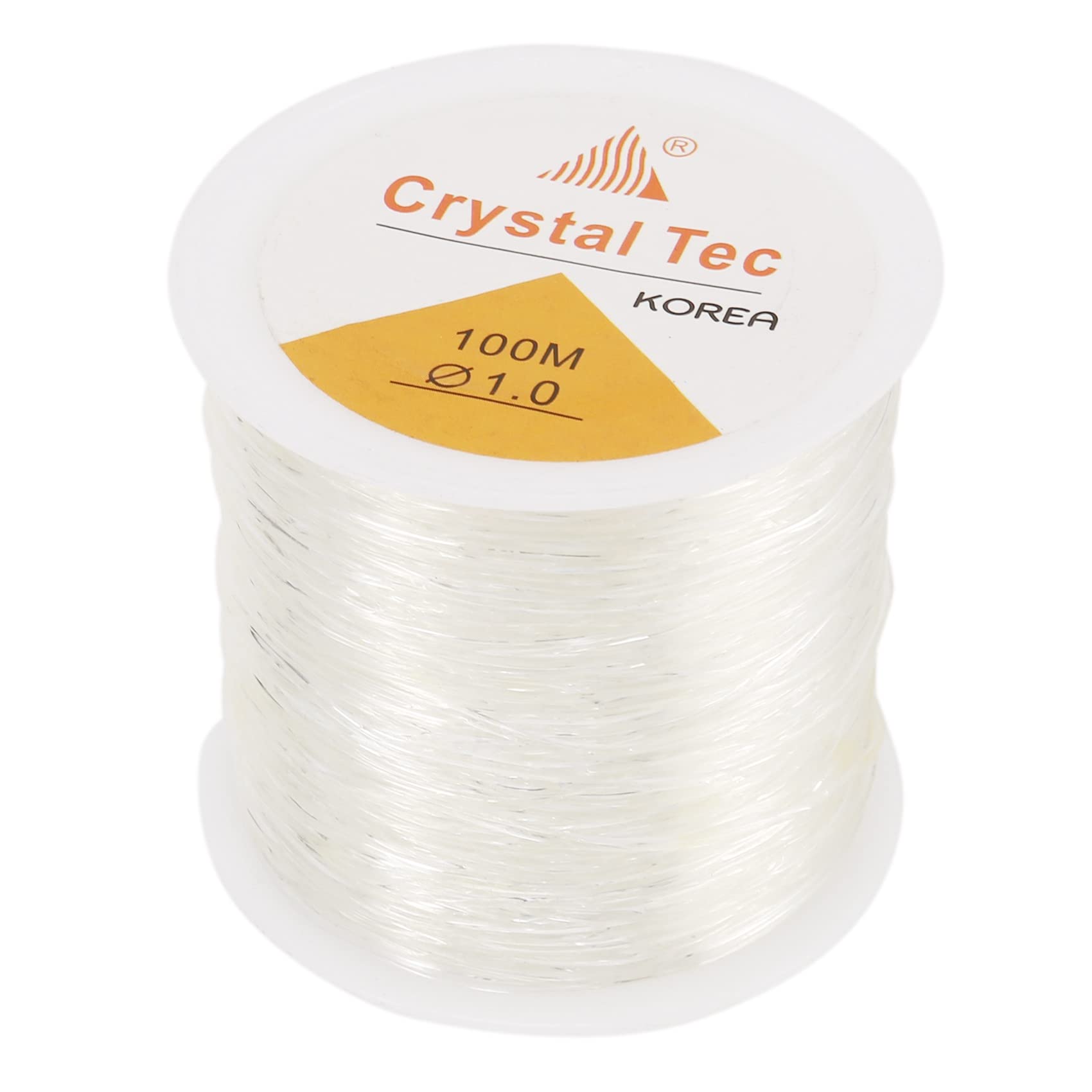 CTRLZS 1mm Clear Bead Cord Crystal Elastic Stretchy Bracelet String for Jewelry Making Necklace Bracelet Beading Thread 1.0mm