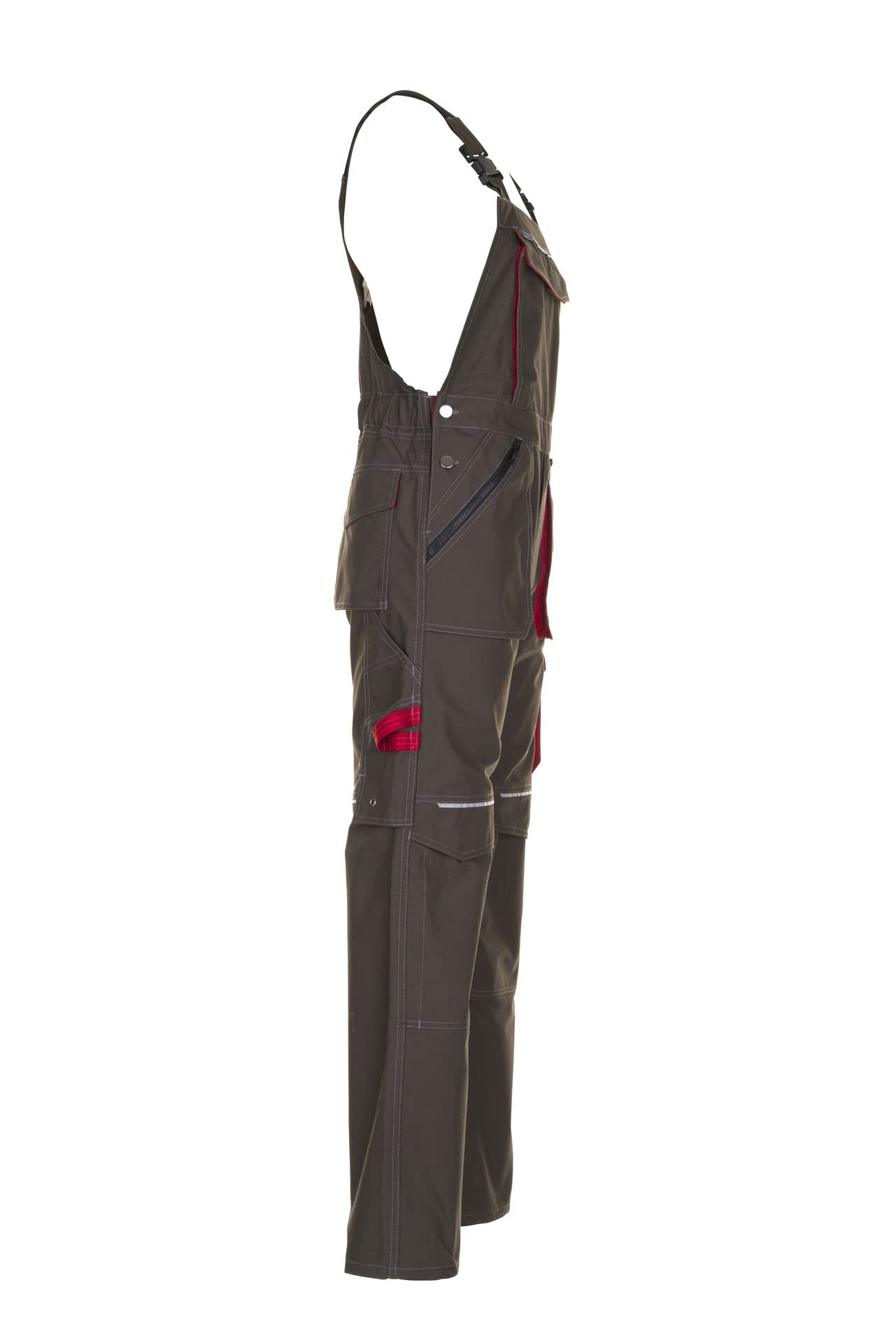 Planam Peto de Basalto MFH Basalt - Mono de trabajo (talla 48), color azul y rojo Hombre (Pack de 1)