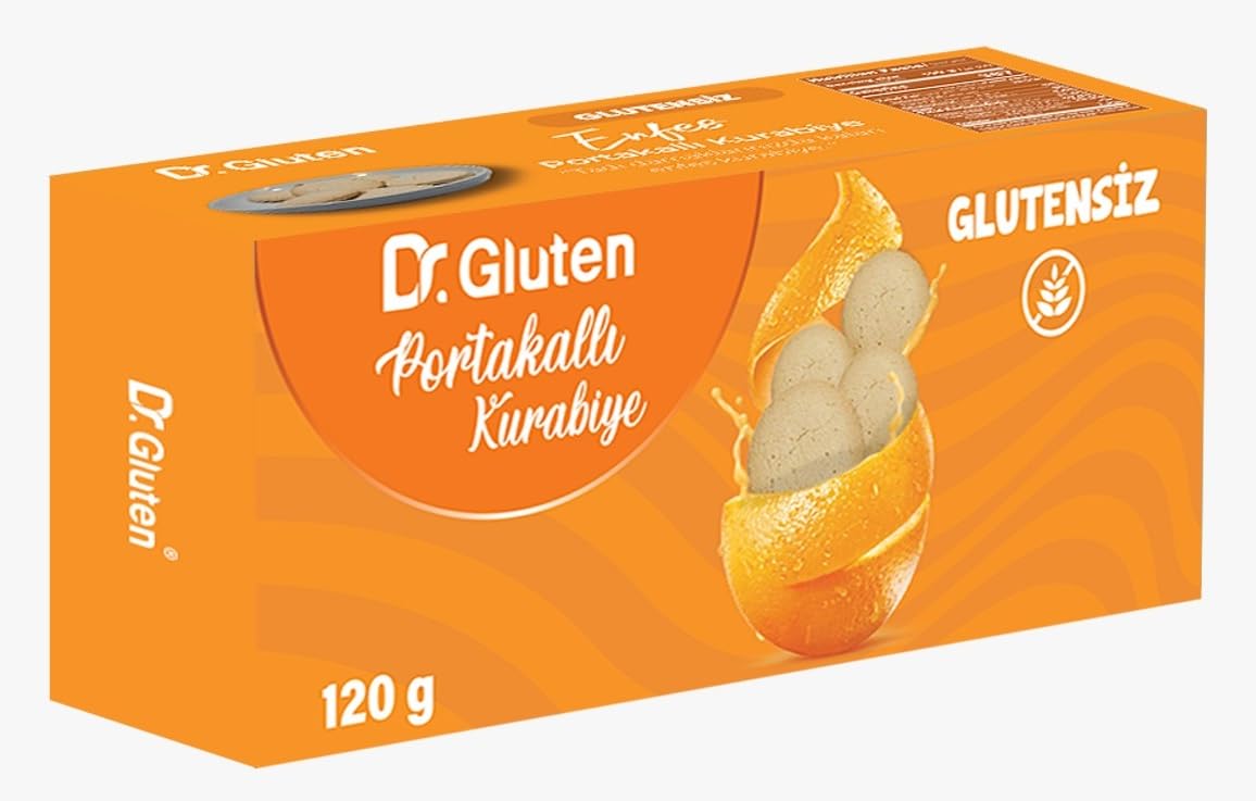 Dr. Gluten Glutensiz Portakallı Kurabiye