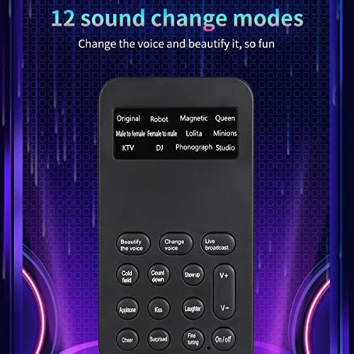 Modulateur de voix de 12 modes avec câble audio pour smartphone et PC - 4