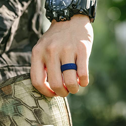 Thunderfit Silicone Wedding Rings For Men thumb #1