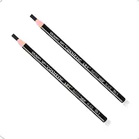 Kit 2 Lápis Dermatográfico Preto Para Design Sobrancelha Micropigmentação
