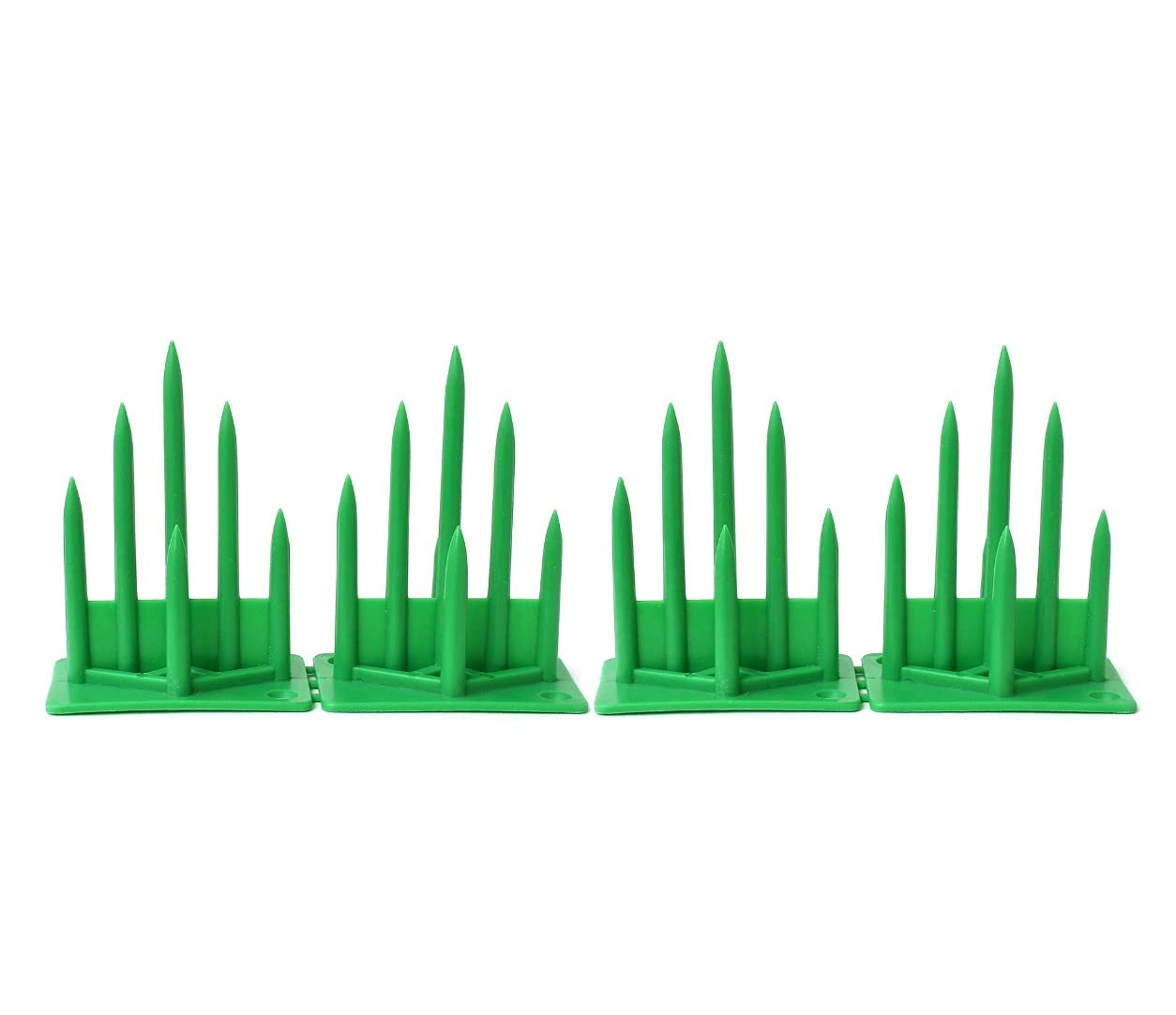 PARC Bird Control Spikes, Bird Spikes, Pigeon Spikes, Plastic Material, Green Color (Cover 1 Running Feet, Set of 4 Pcs)-image-33