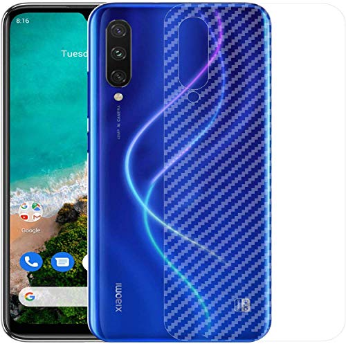 Image of Compatible with Redmi A3 Back Screen Protective Film Carbon Fiber Skin Transparent Screen Guard Sticker