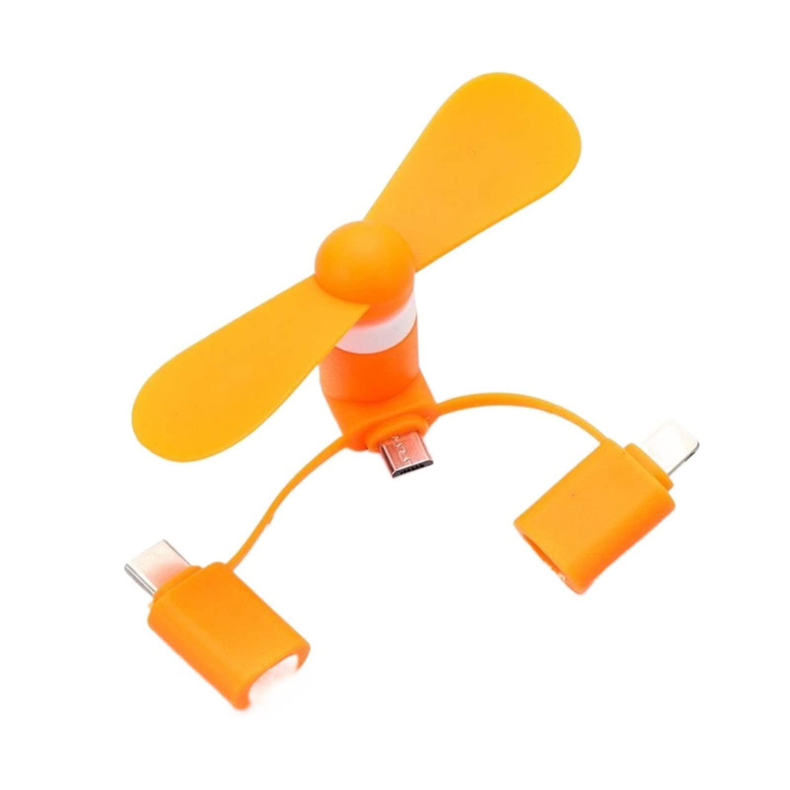 ZHSHYS Przenośny wentylator chłodzący USB, mini elastyczna chłodnica do laptopa i smartfona, gadżet elektroniczny 3 w 1, idealny do podróży i użytku domowego