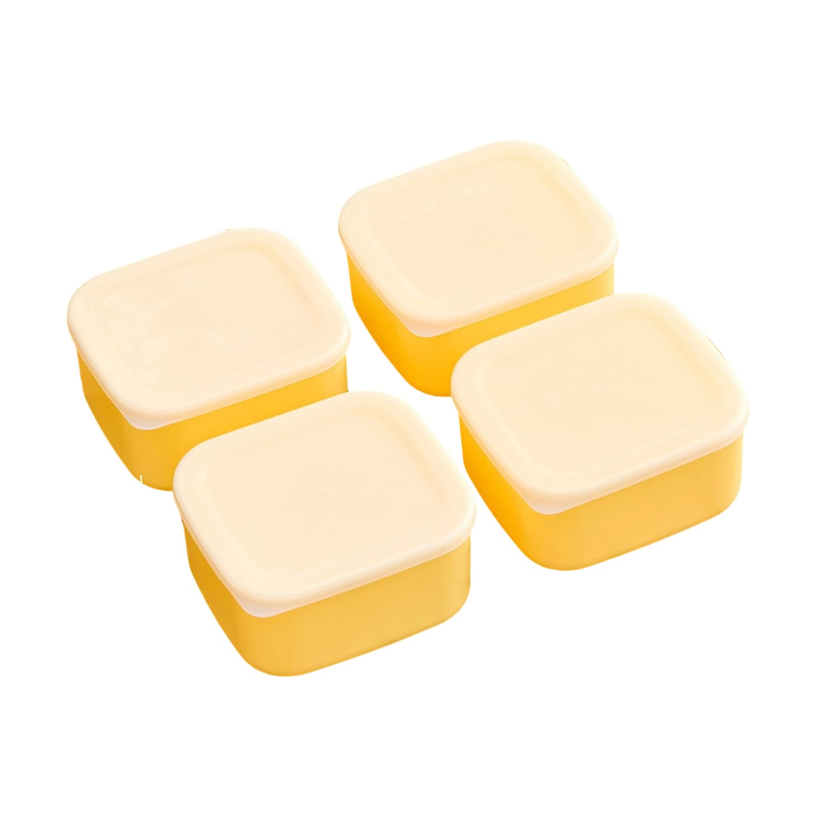 Tsophreniq 4 Pack Food Storage Boxes for Outdoor Camping Kitchen Home Lunch Safe Leakproof Stackable Dishwasher Safe Food Boxes