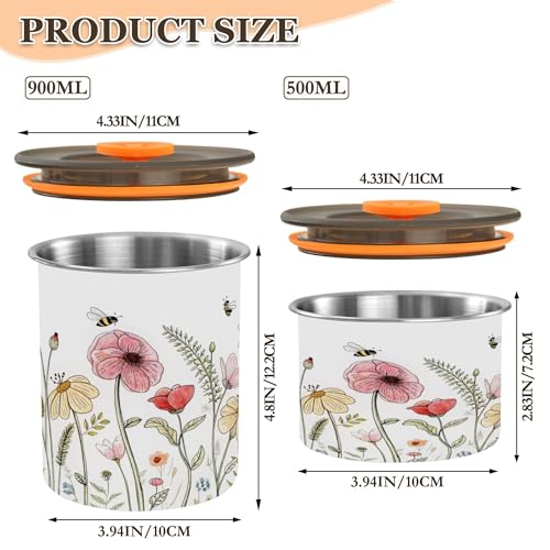Envase de Café Hermético Kigai 30 oz Acero Inoxidable miniatura 3