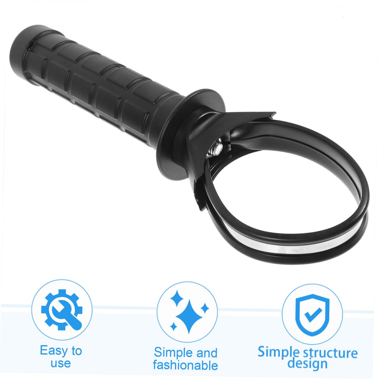 UPKOCH Support De Force du Poignet pour Gyro Ball Poignée Gyroscopique Améliorée pour Entraînement Musculaire Installation Facile Et Design Détachable Accessoire Pratique