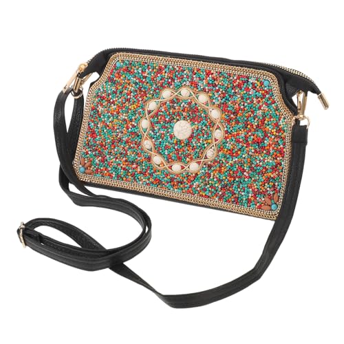 Pochette perlée bandoulière pour vos soirées d'été et vacances