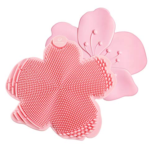 Silicone Sponge, 2Pcs Silicone Dish Sponge,Multi-Use Silicone Dish Scrubber,Reusable Silicone Sponge for Dishes, Silicone Kitchen Sponge Cleaning Sponges,Silicone Cleaning Sponge