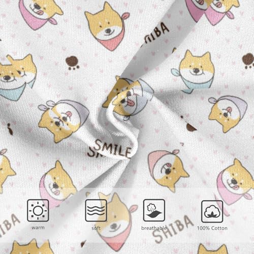 Boys' Exclusive Briefs Toddler Underwear 95% Combed Cotton Boxerbriefs 2T Shiba Inu Dog 43