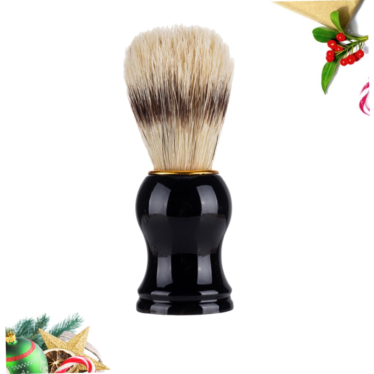 Baluue Beard Cleaning Brush Men's Shaving Brushes Soft Bristles Professional Barber Shaving Brush Easy to Use Compact Design