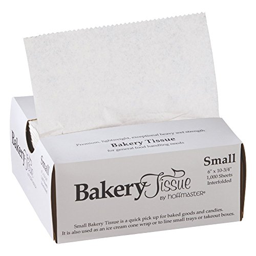 Hoffmaster 110850 Waxed Bakery Tissue, White, Small 6" x 10-3/4" 1000count (Pack of 10) image 4