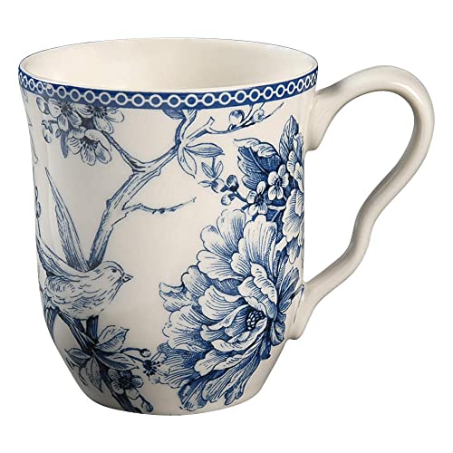 Taza cerámica azul y blanca 222 Fifth miniatura 1