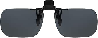 Amazon.com: Dioptics Solar Shield Flip Up Clip On Sunglasses Polarized ...