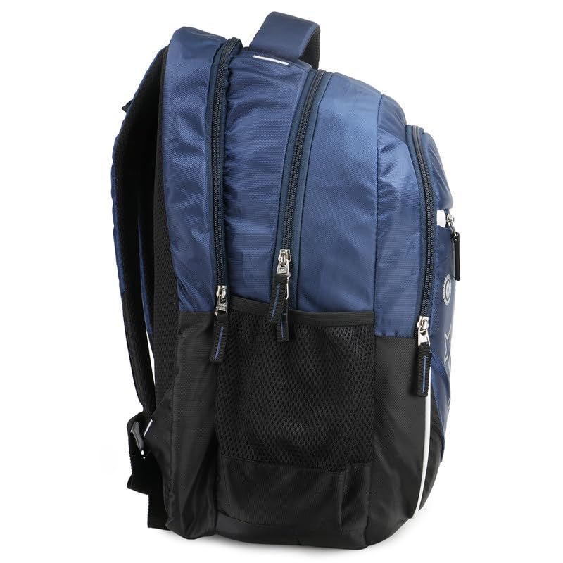 Image of Chris & Kate 38 Ltrs 47 cm Water reistanceBlue Backpack for School College Office casual bag With Laptop Compartment for boys and girls