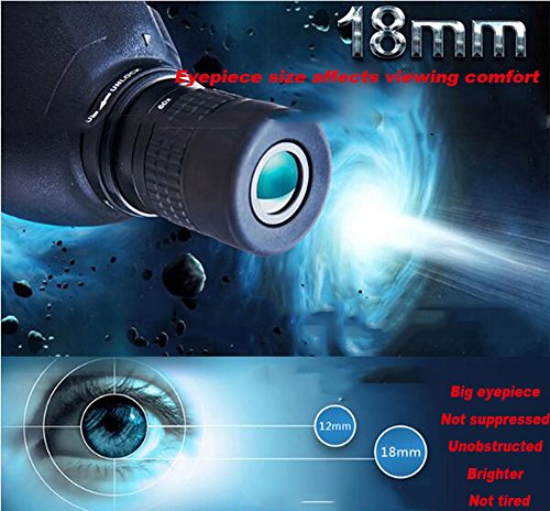 Telescopio da viaggio monoculare, 15-45x60A con