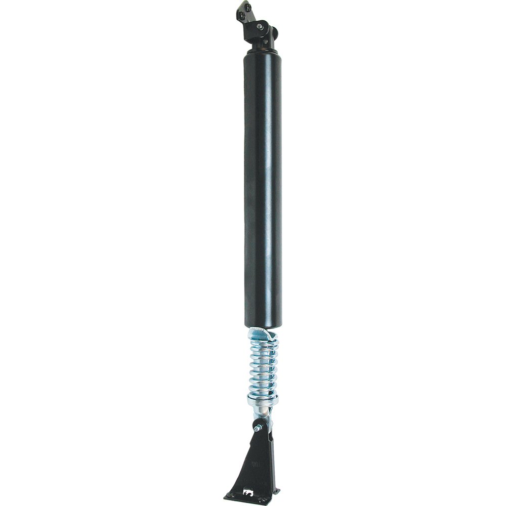 Prime-Line Products K 5076 samozamykacz do drzwi burzowych ze sprężyną amortyzującą, wytrzymały, czarny