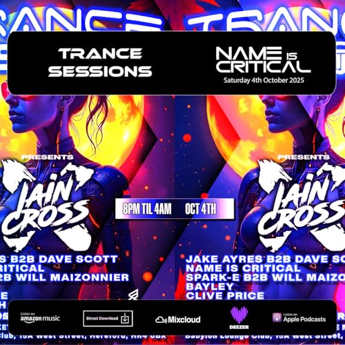 Episode 31: Name Is Critical - Trance Sessions 04-10-25 Titelbild