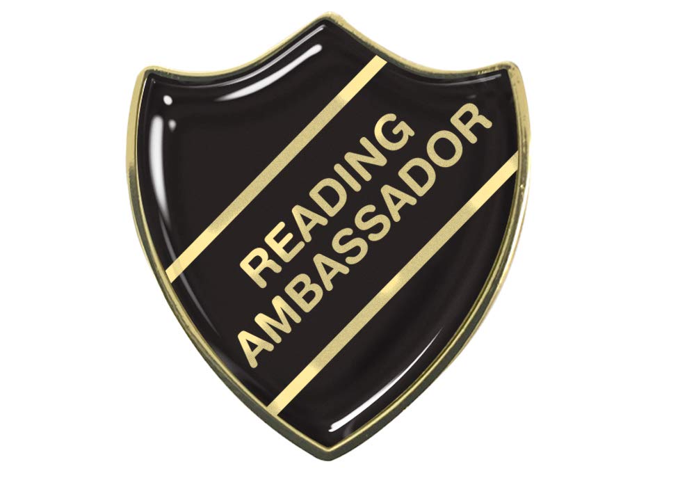 Ambassador Badge Striking Burgundy Polydome Shield - Reading ...