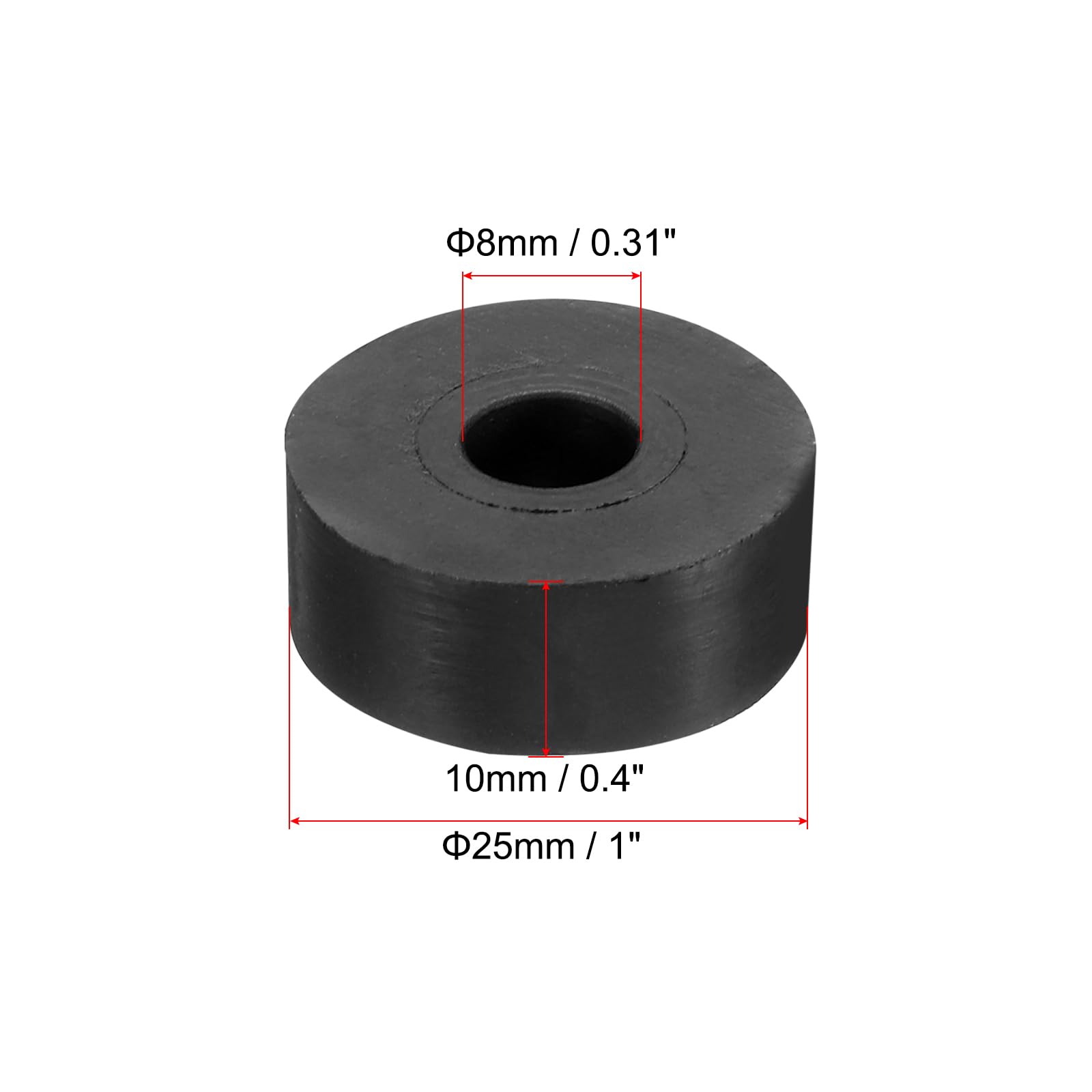 PATIKIL Multi Purpose Rubber Spacer - Image 2