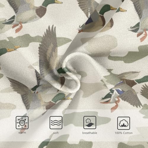 Boys' Exclusive Briefs Toddler Underwear 95% Combed Cotton Boxerbriefs 2T Duck Pattern 833