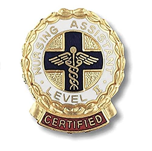 Image of Prestige Medical Emblem Pin, Nursing Assistant, Certified Level II