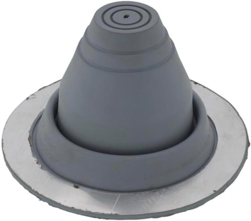 Master Flash RD101NG #1 Universal Master Pipe Flashing Boot for Metal Roof, up to 1-7/8"